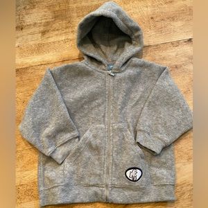 Vintage Gymboree 3 T (2 to 3 years) Gray Full Zip‎ Hoodie